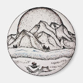 山間磁石 マグネット (正面)