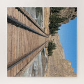 山間鉄道 – 20x20 - 676個 ジグソーパズル (横)