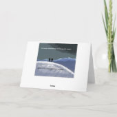 山雪クリスマスカード シーズンカード (裏面)