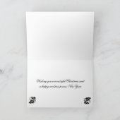 山雪クリスマスカード シーズンカード (内部)