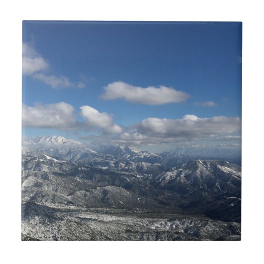 山雪 タイル (正面)