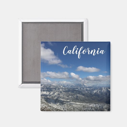 山雪 マグネット (正面/裏面)