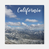 山雪 マグネット (正面)