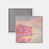 山雪 マグネット (正面/裏面)