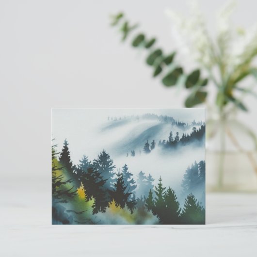 山霧はがき ポストカード (スタンド正面)