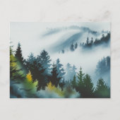 山霧はがき ポストカード (正面)