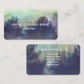 山霧松林自然カスタム術 名刺 (正面/裏面)