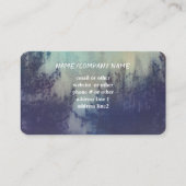 山霧松林自然カスタム術 名刺 (裏面)