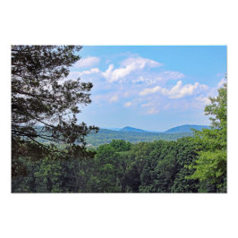 山頂からの景色 フォトプリント           