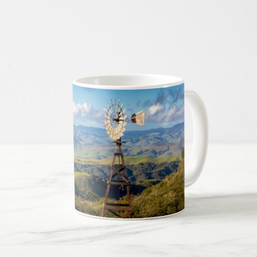 山頂からの眺め コーヒーマグカップ (正面右)