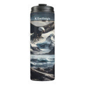 山頂にハゲの凍っていワシ タンブラー (正面)