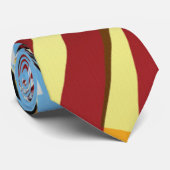 山頂に沈む夕日 ネクタイ (ロール)