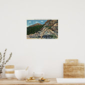 山頂のパーキングエリアビュー ポスター (キッチン)