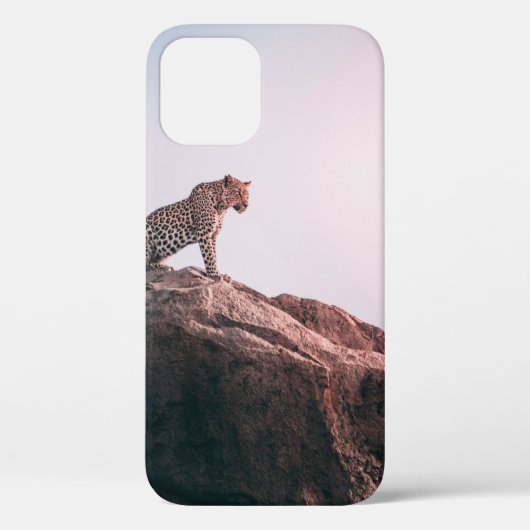 山頂のヒョウ Case-Mate iPhoneケース (裏面)