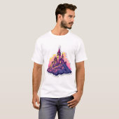 山頂の城 Tシャツ (正面フル)