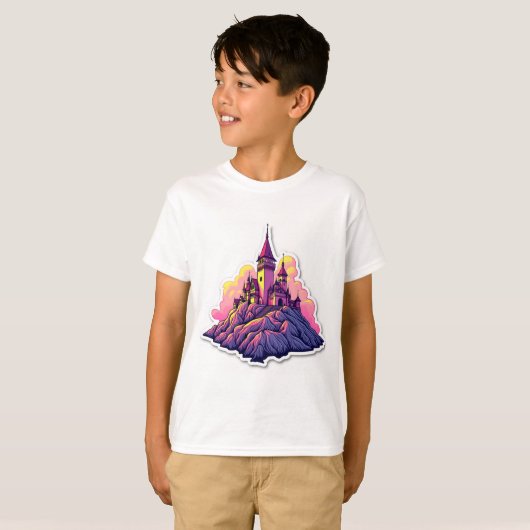 山頂の城 Tシャツ (正面フル)