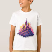 山頂の城 Tシャツ (正面)