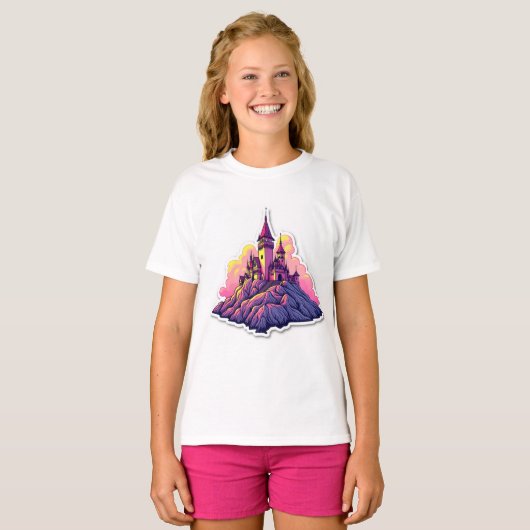 山頂の城 Tシャツ (正面フル)