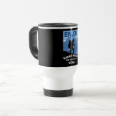 山頂の山をハイキング | トレッキング | マウンテンマグ トラベルマグ (正面左)