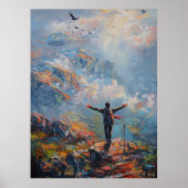 山頂の息 – 光と色の自由 ポスター (正面)