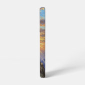 山頂の日の出に佇むハゲタカ SAMSUNG GALAXYケース (左側面)