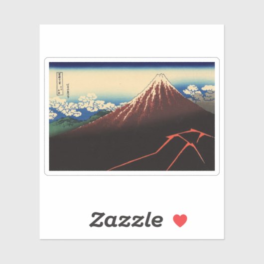 山頂の暴風雨 シール (シート)