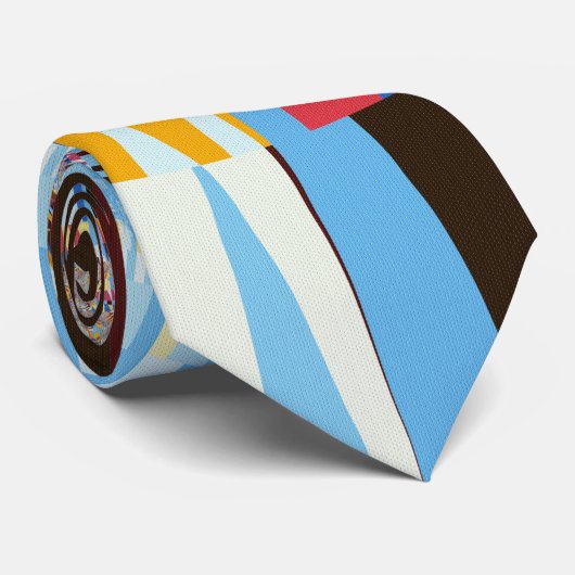 山頂の真昼の太陽 ネクタイ (ロール)