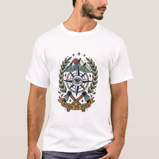 山頂へ生まれ変わる Tシャツ