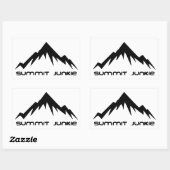 山頂ジャンキー 長方形シール (シート)