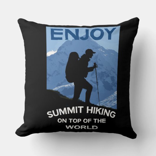 山頂ハイキング | トレッキング | マウンテンマグ クッション (正面)