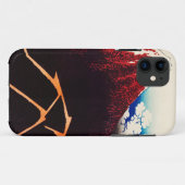 山頂下の暴風雨 – 葛飾北斎 Case-Mate iPhoneケース (裏面(横))