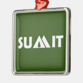 山頂山脈 メタルオーナメント (左)