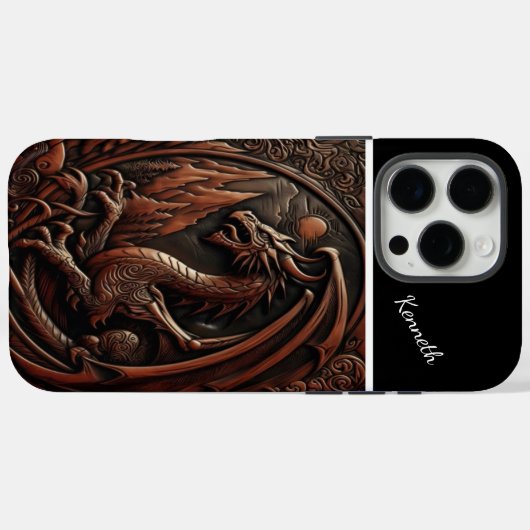 山頂竜 Case-Mate iPhoneケース (裏面 (横))