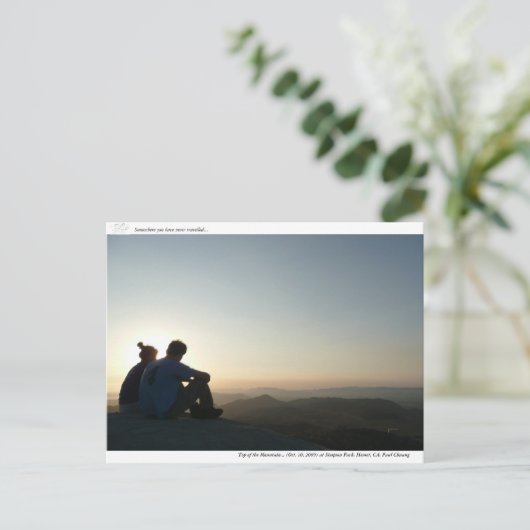 山頂… ポストカード (スタンド正面)