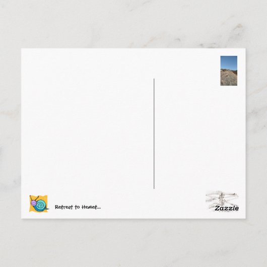 山頂… ポストカード (裏面)