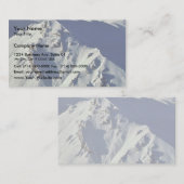 山頂-空中写真 名刺 (正面/裏面)