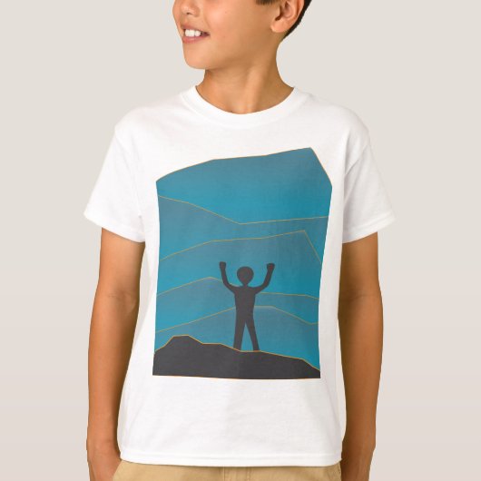 山頂 Tシャツ (正面)