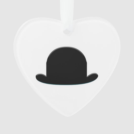 山高帽 オーナメント (正面)