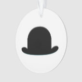 山高帽 オーナメント (正面)