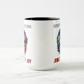 山鮮やかの冒険の反射 マグカップ (中央)