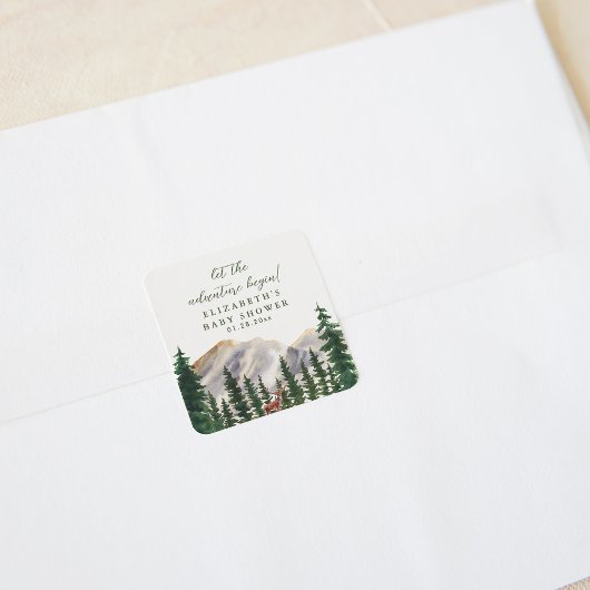 山鹿ベビーシャワー スクエアシール