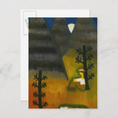 山2007年の沈黙 ポストカード (正面/裏面)