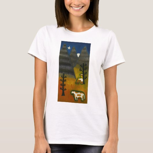 山2007年の沈黙 Tシャツ (正面)