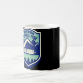 山�のバンフ精神 コーヒーマグカップ (正面右)