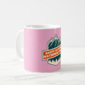 山�のバンフ精神 コーヒーマグカップ (正面左)