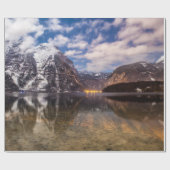 "山"の湖 ラッピングペーパー (フラット)