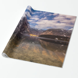 "山"の湖 ラッピングペーパー