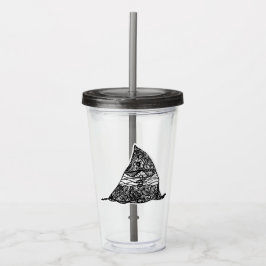 “山” - アクリルタンブラー