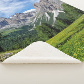 山、アルプス、イタリアの景勝写真 シェルパブランケット (3/4)