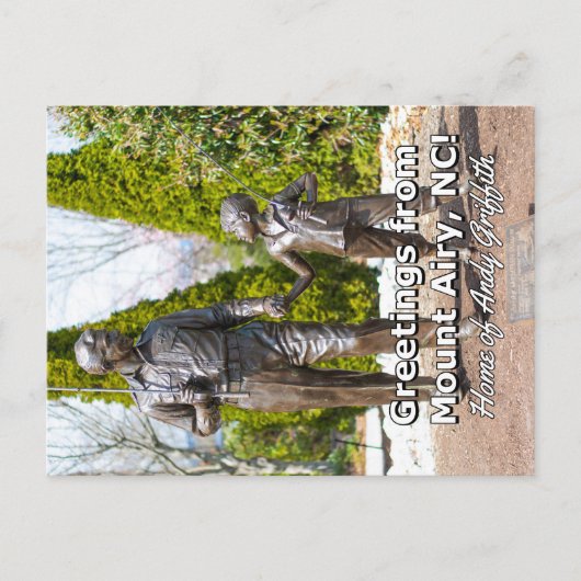 山・エアリーからの挨拶だNC! ポストカード (正面)